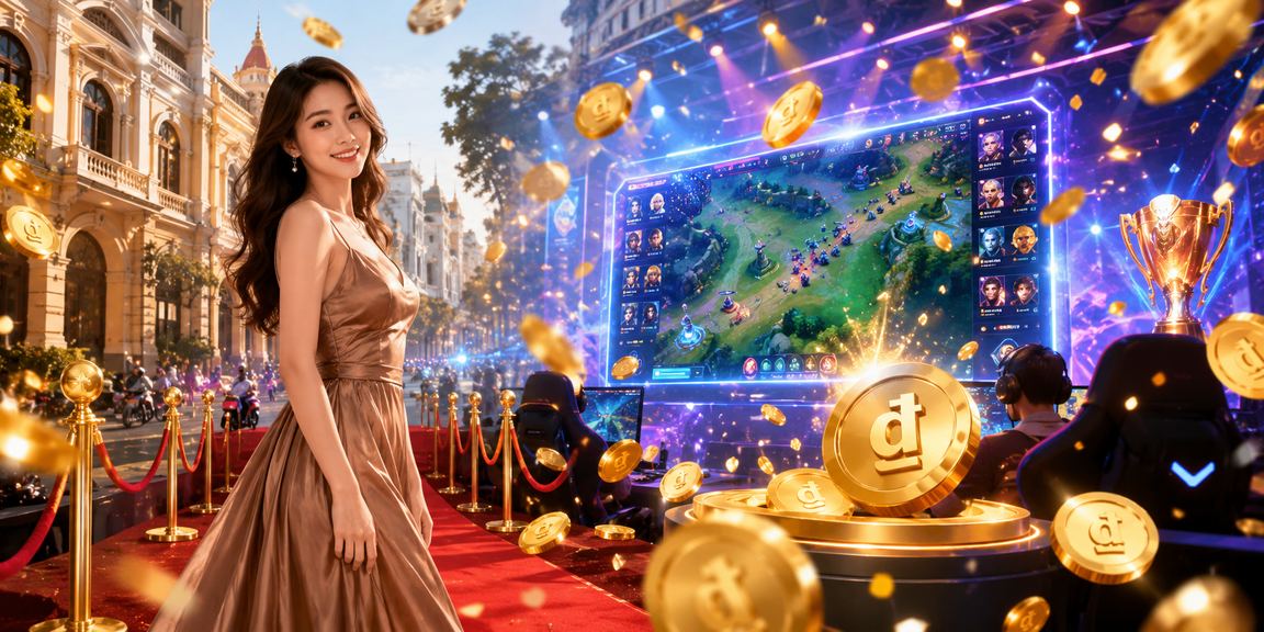Người dùng tại TP.HCM truy cập 6310 để cá cược esports qua điện thoại tại quán cà phê